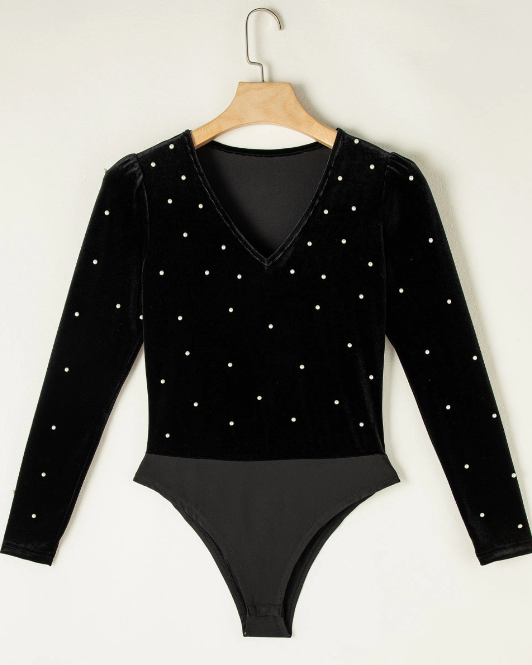 Velvet & Pearl Long Sleeve Bodysuit~IN STOCK