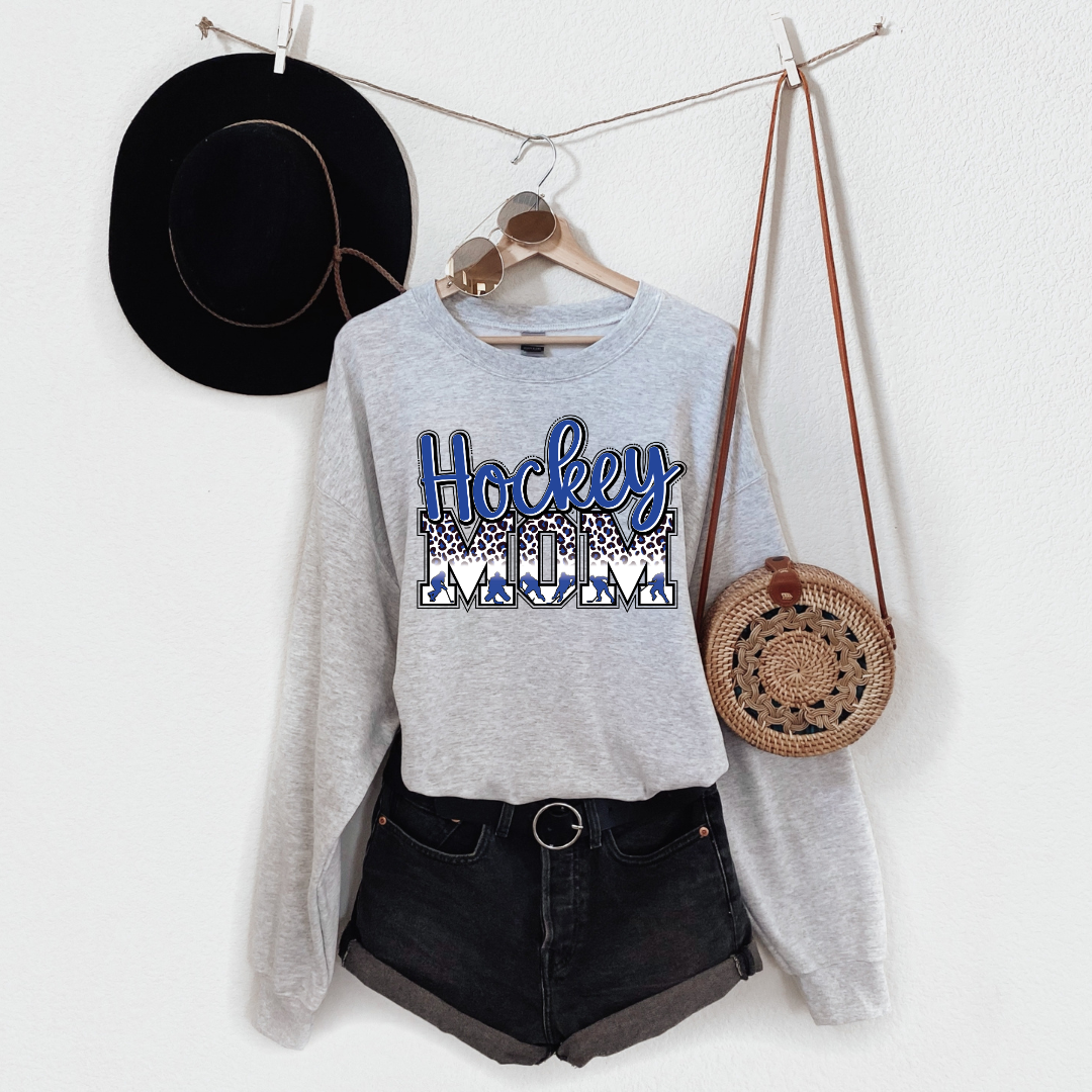 Hockey Mom~Blue