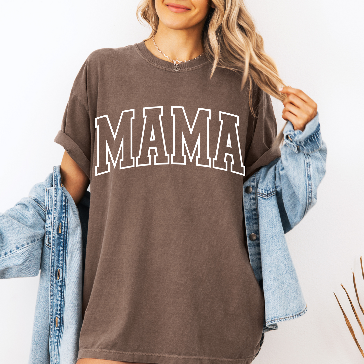 MAMA Embossed Tee