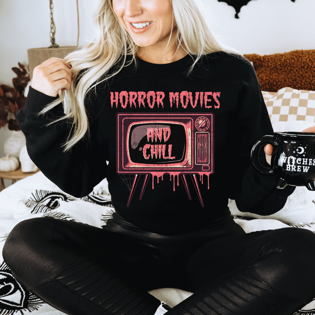Horror Movies & Chill Crewneck