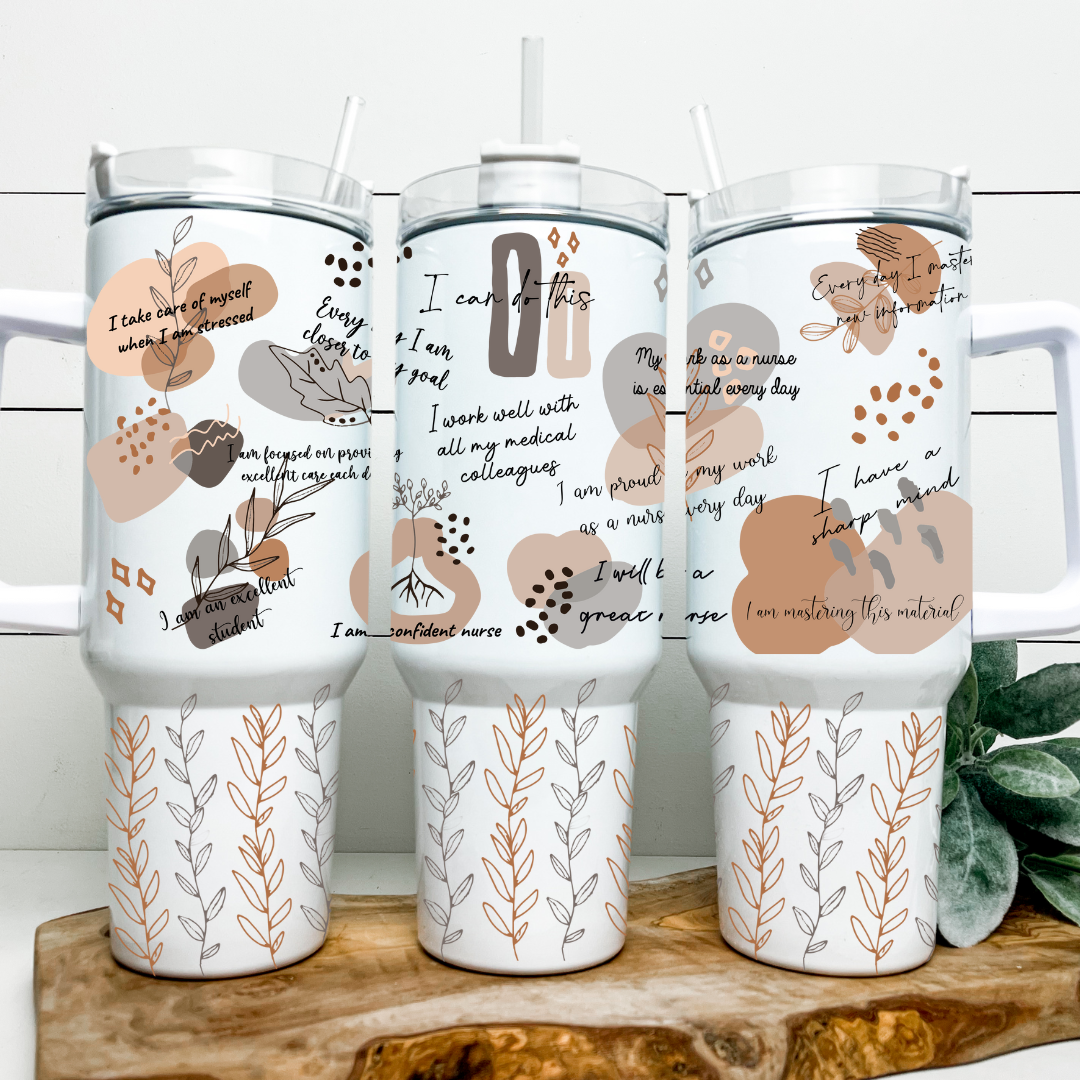Nurse Affirmations 30oz. Tumbler