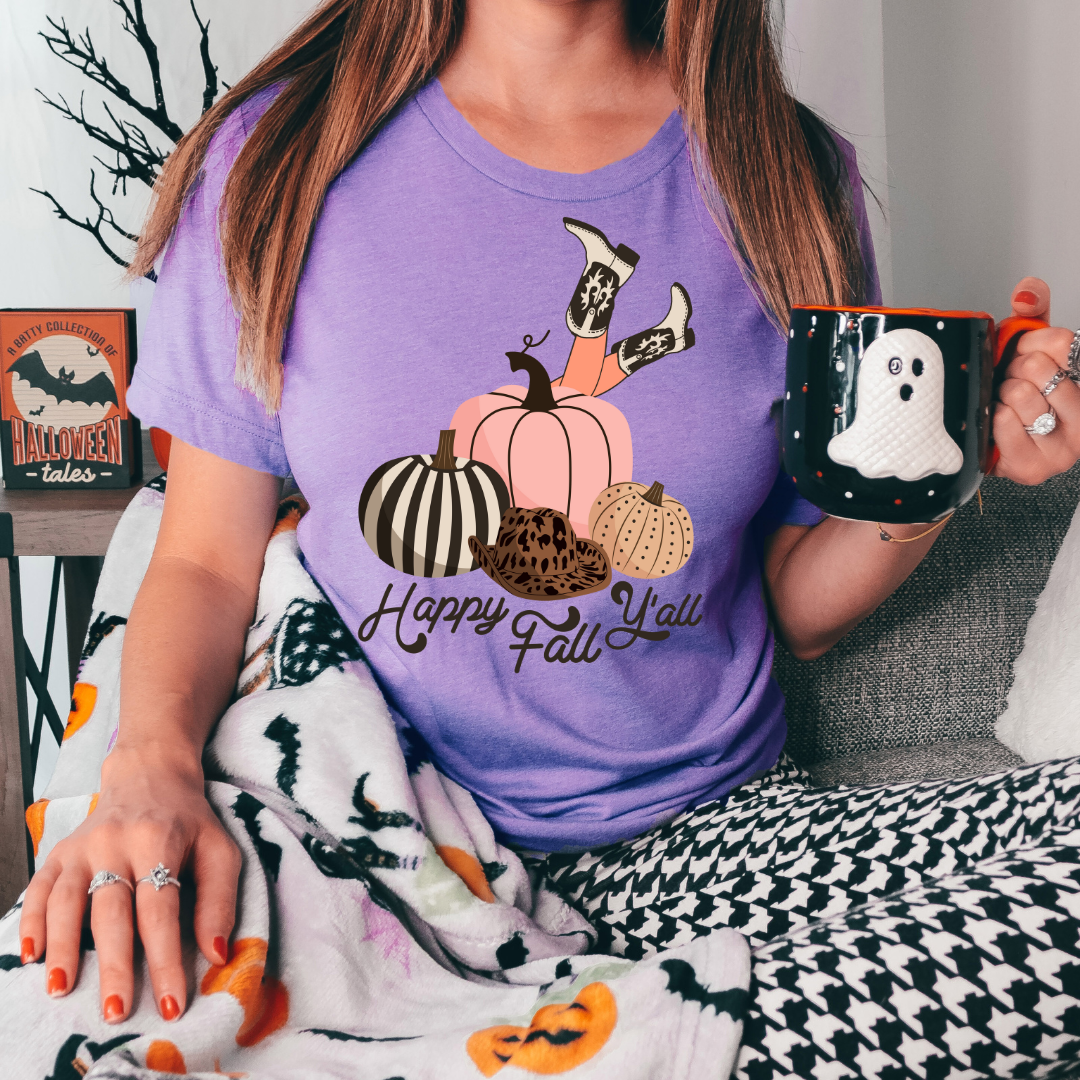 Happy Fall Y'all Tee