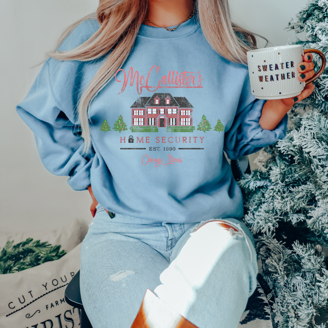 McCallister's Home Security Crewneck