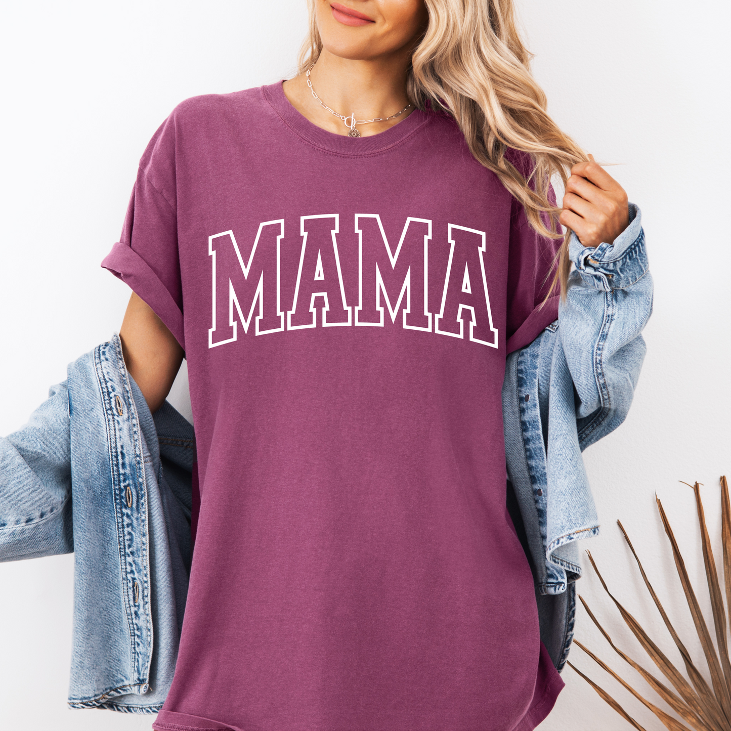 MAMA Embossed Tee