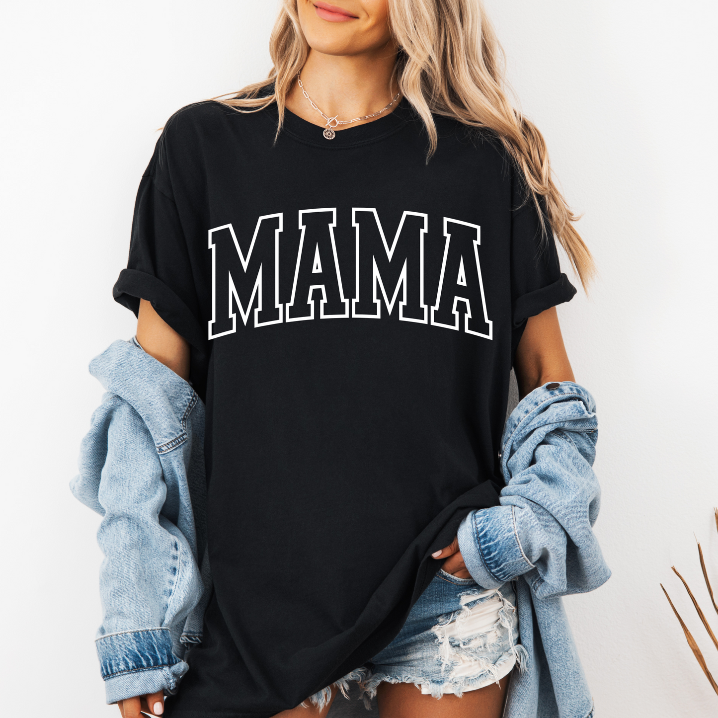 MAMA Embossed Tee