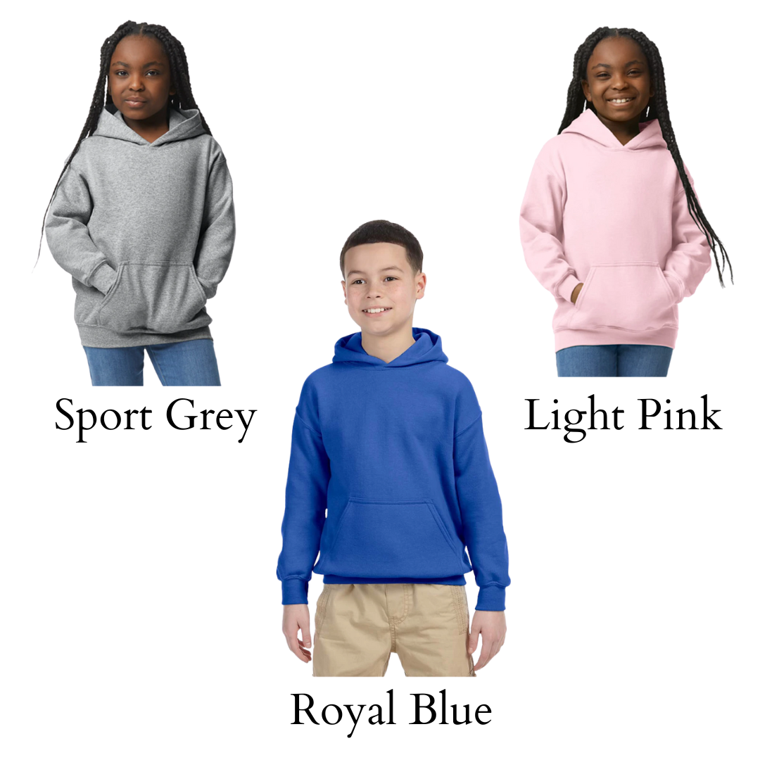 Happy Camper Hoodie~Toddler & Youth~GLOW IN THE DARK
