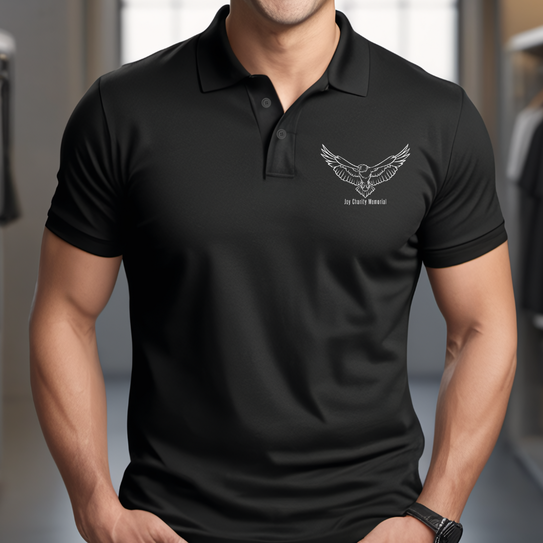 Joy Memorial Eagle Golf Shirt