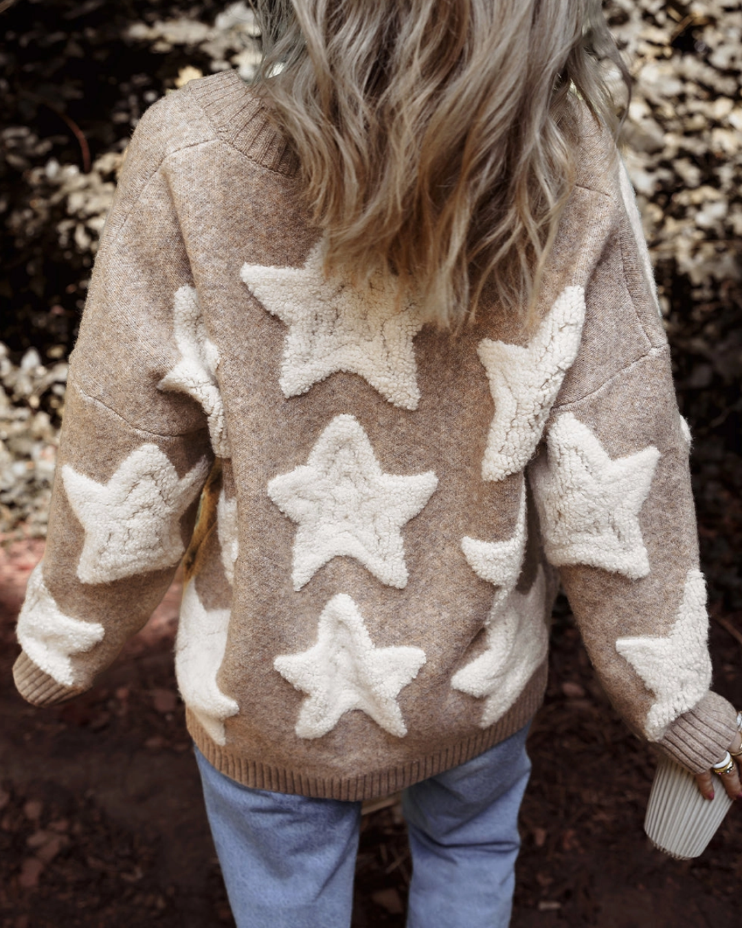 Star Pattern Cardigan