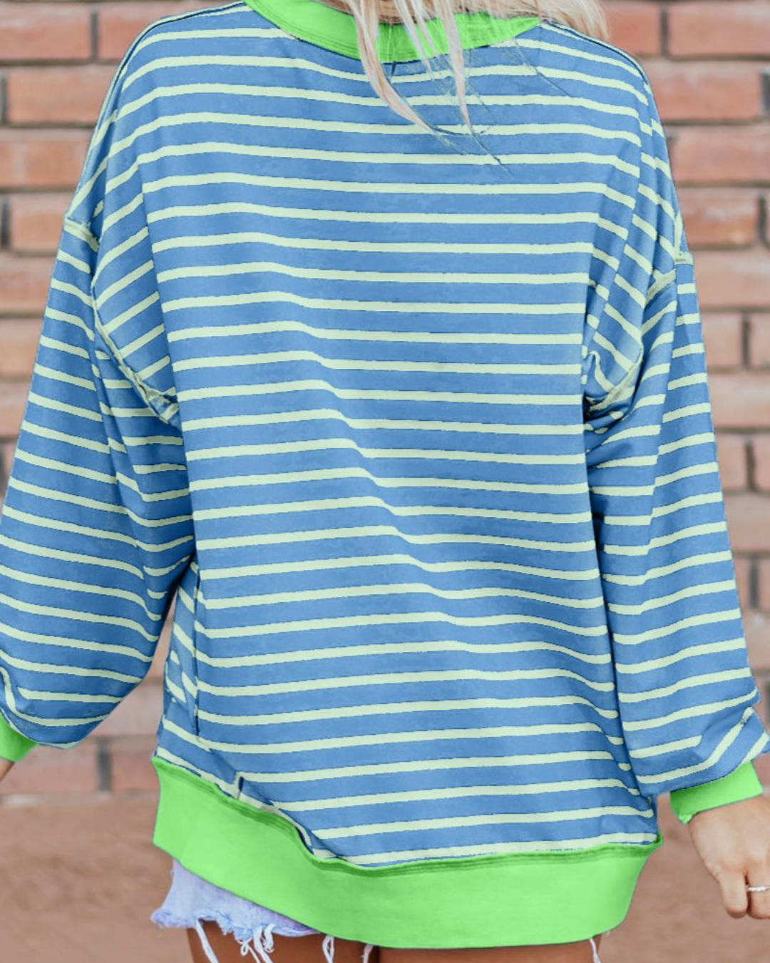Striped Tunic Sweater