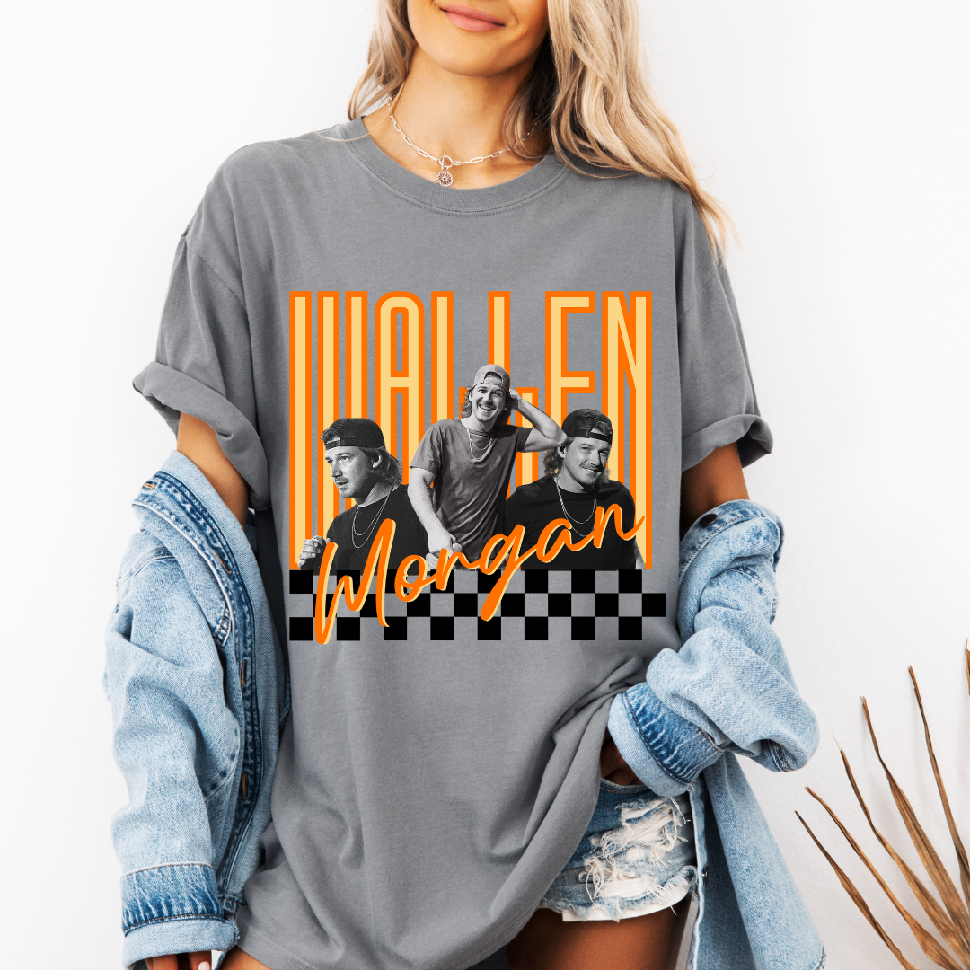 WALLEN~Neon Orange Tee