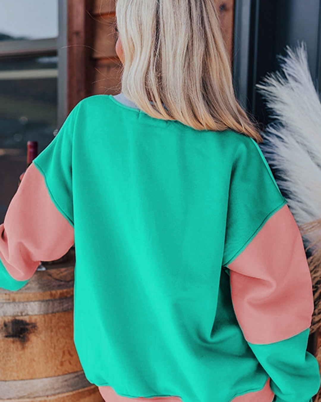 The Blossom Patchwork Sweater~IN STOCK