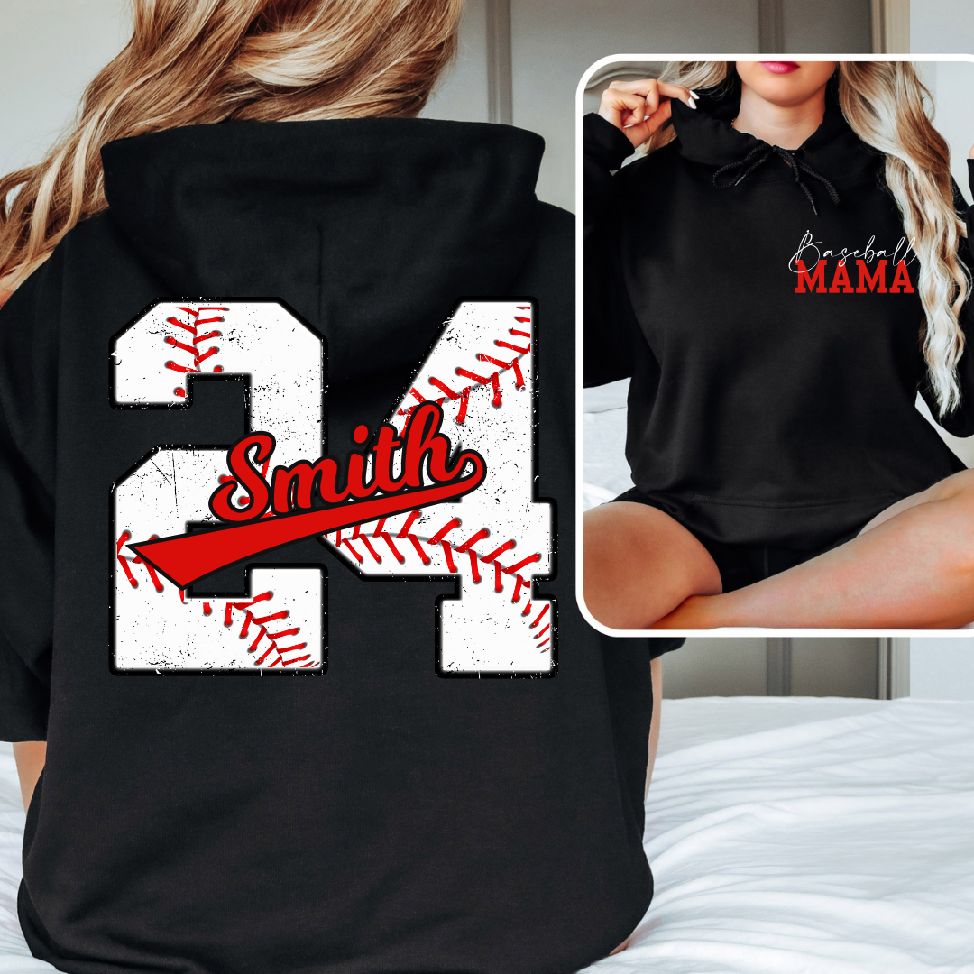 Custom Baseball Mom Swag
