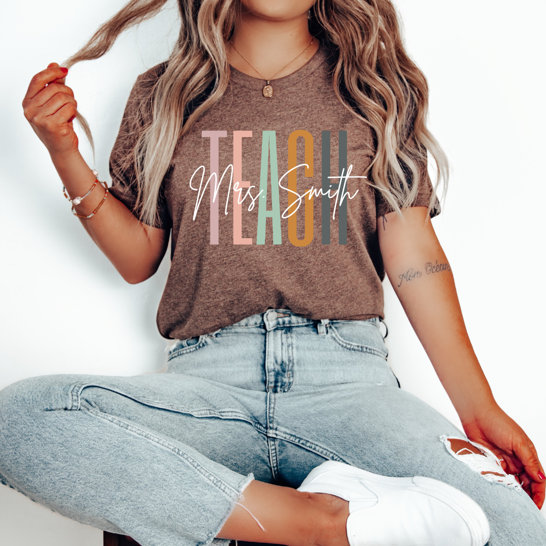 Teach Custom Tee