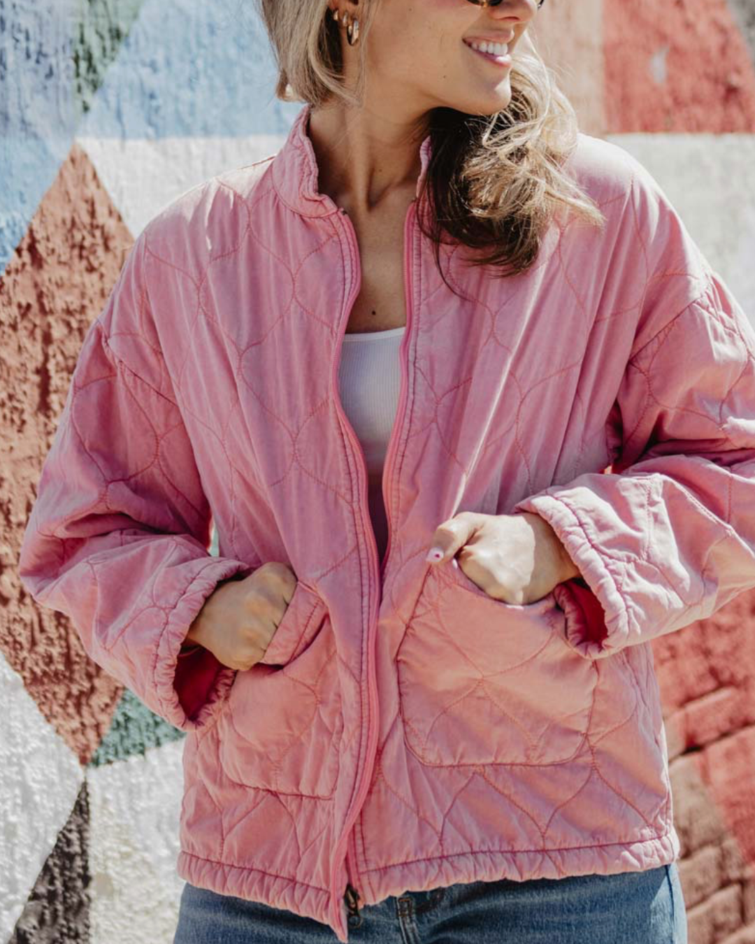 Washed Quilted Jacket