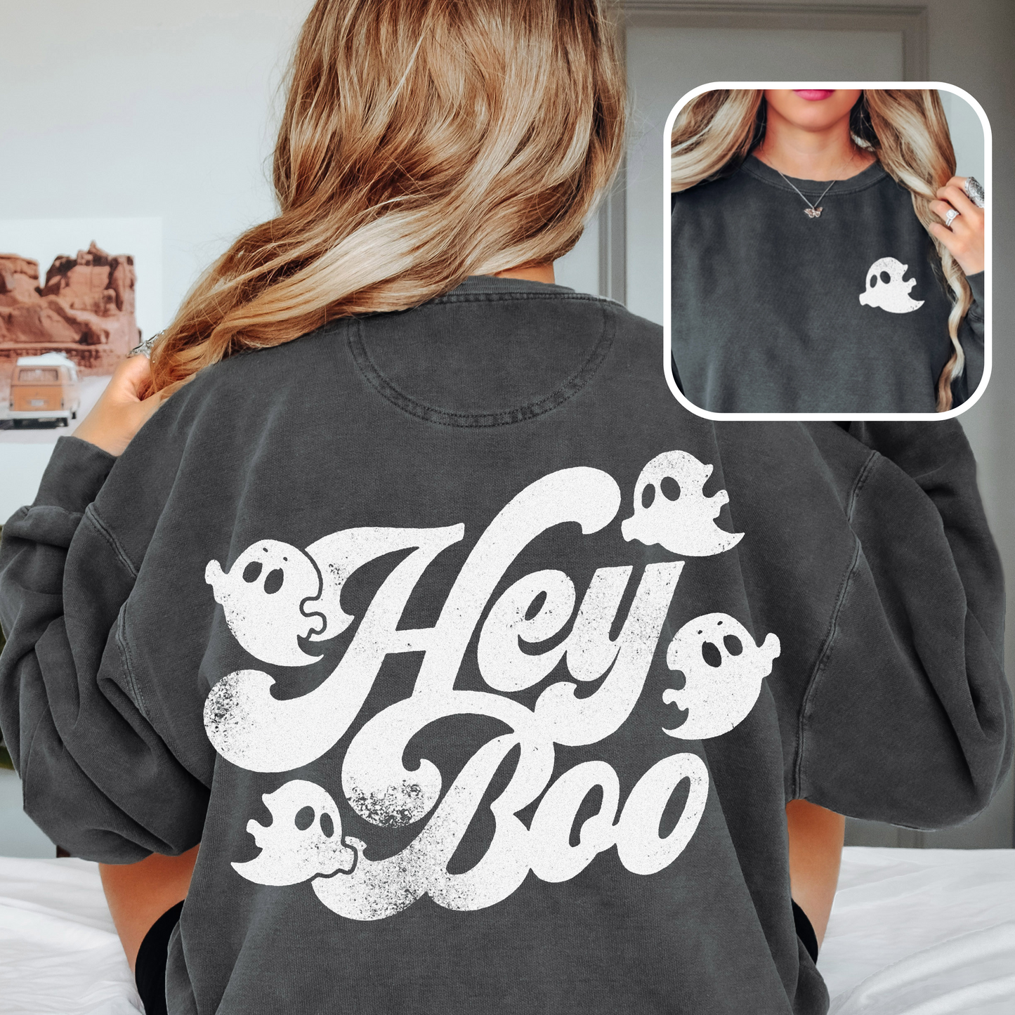 Hey Boo Crewneck