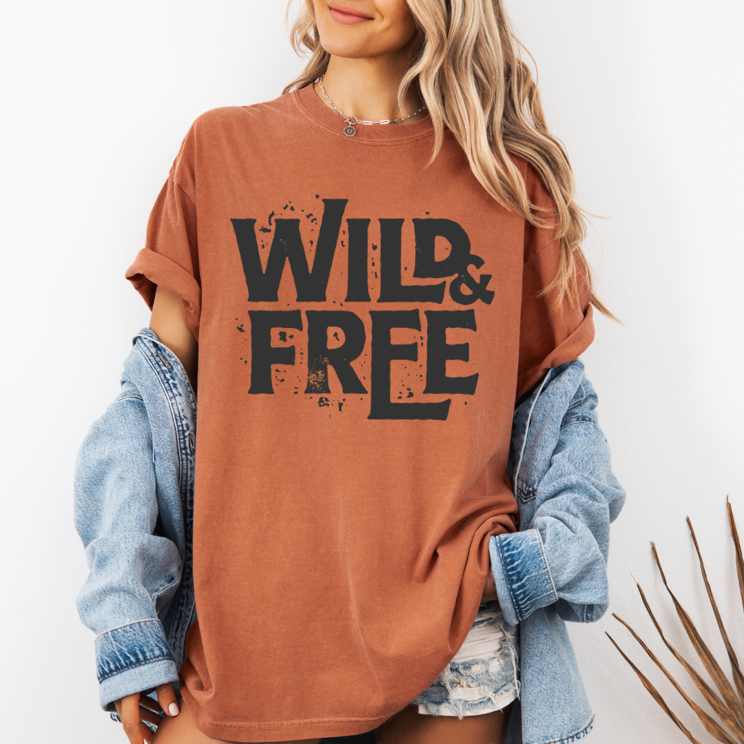 Wild & Free Tee~SALE