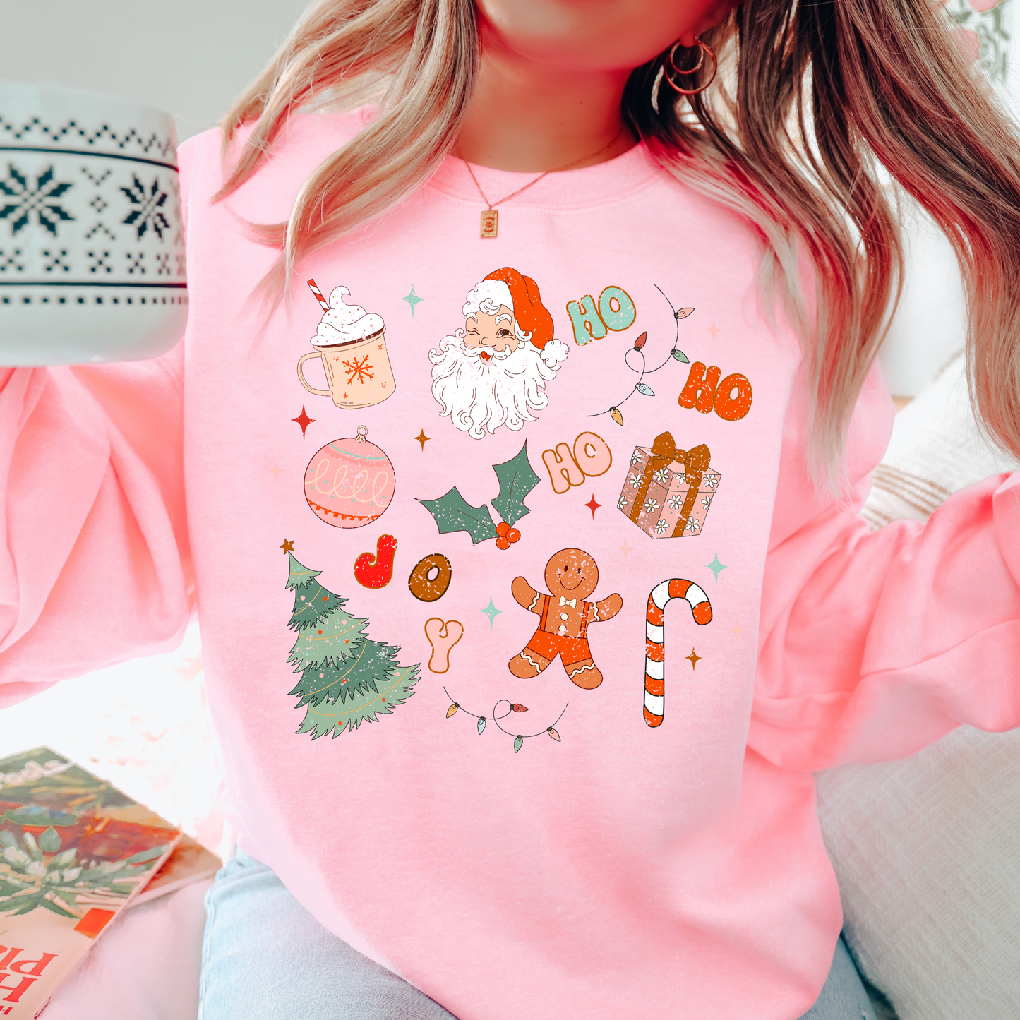 Retro Christmas Collage