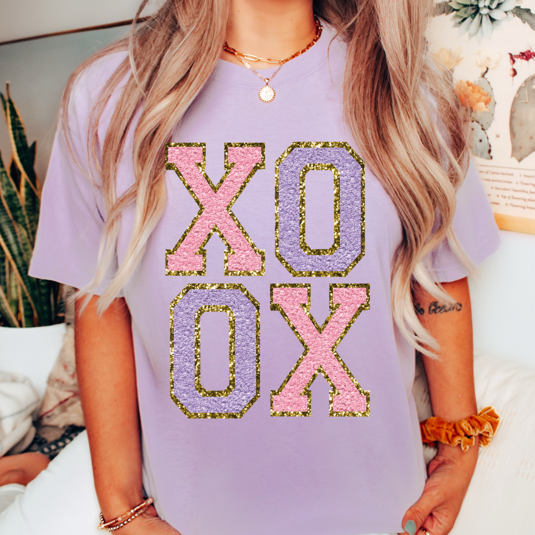 XOXO Sequin Tee