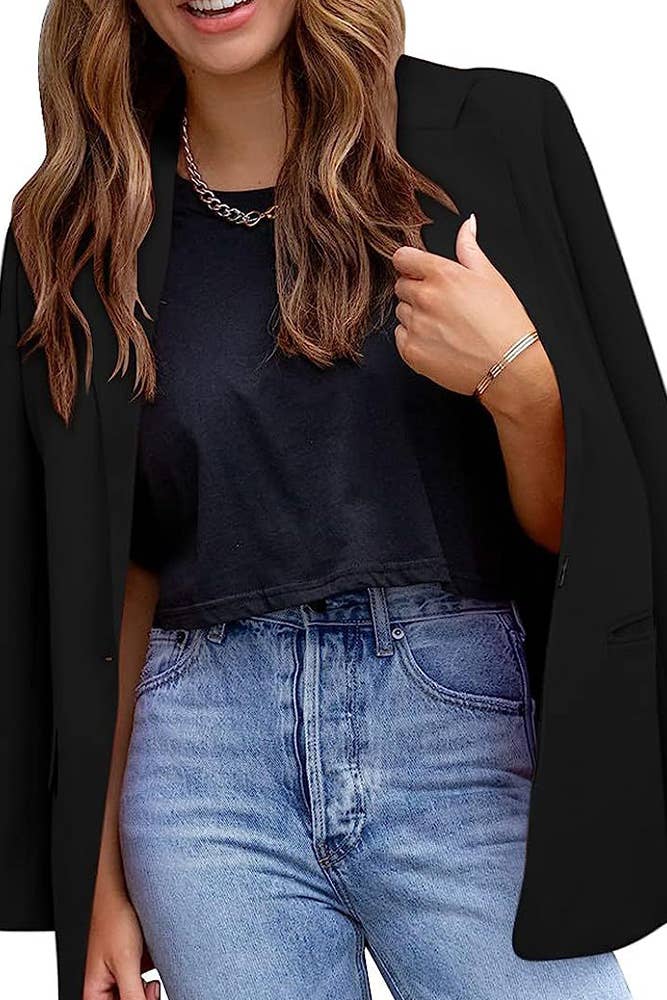 Front Open Blazer
