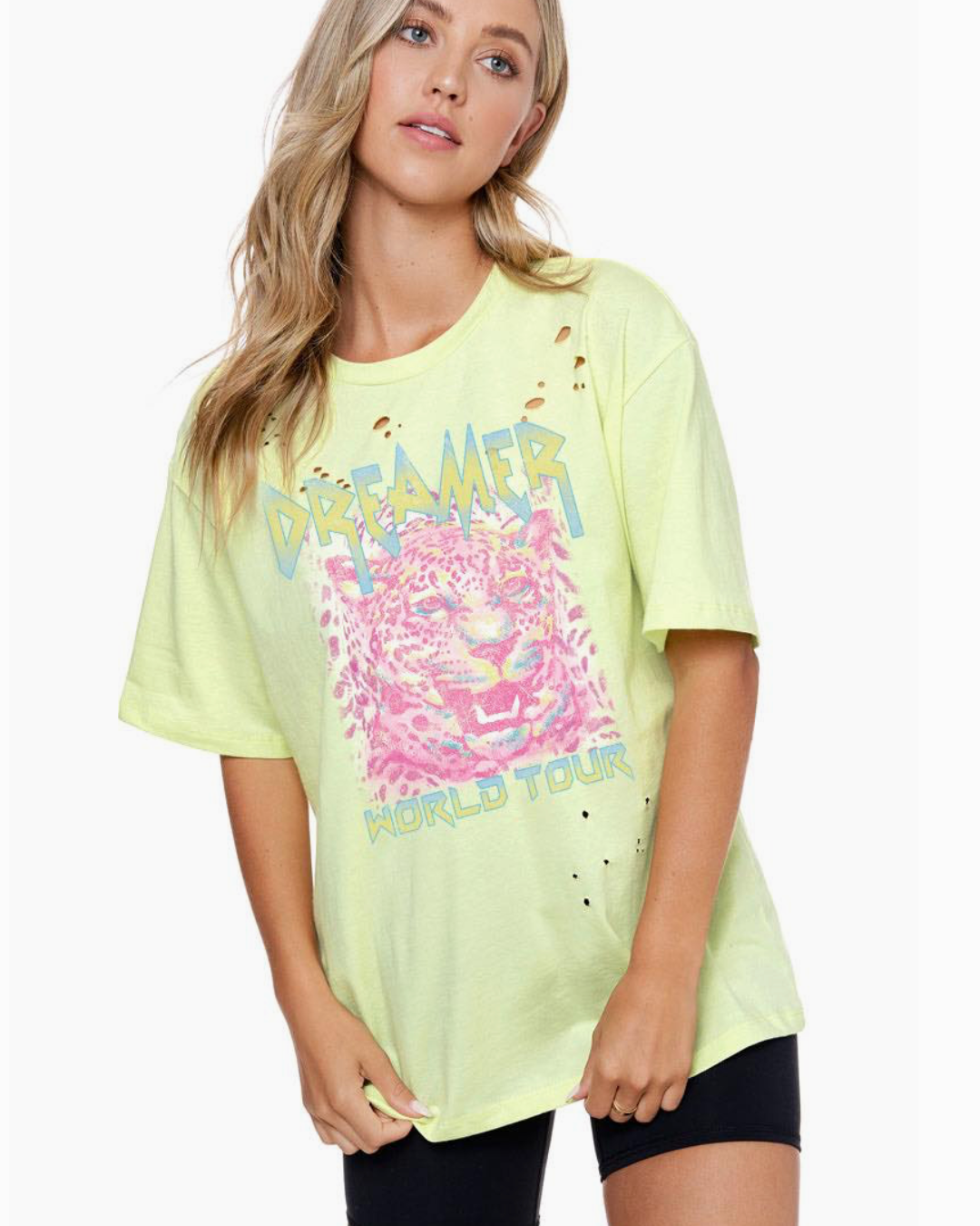 Dreamer World Tour Distressed Tee