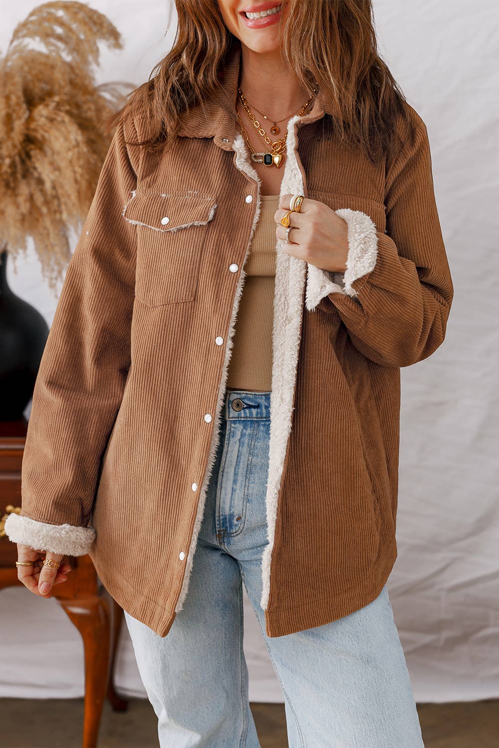 Corduroy & Fleece Jacket