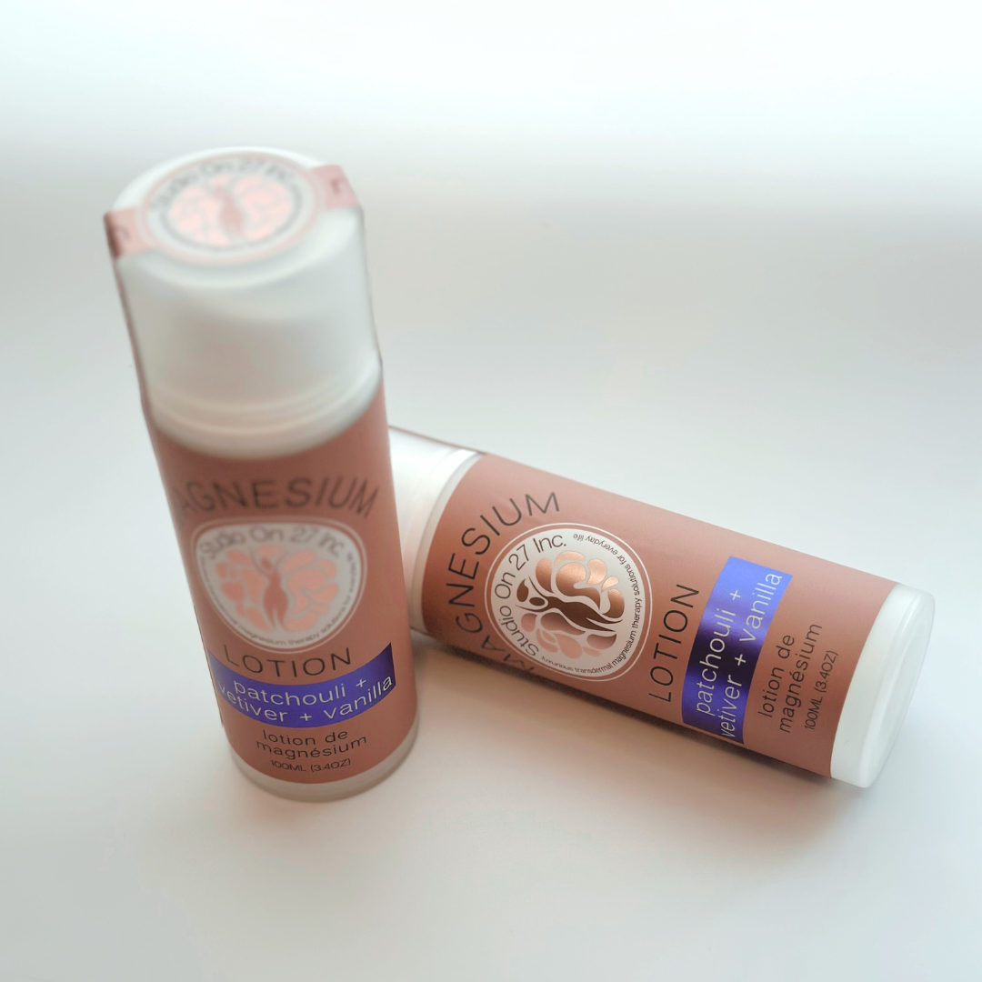 Magnesium Lab~Lotion~Patchouli+Vetiver+Vanilla
