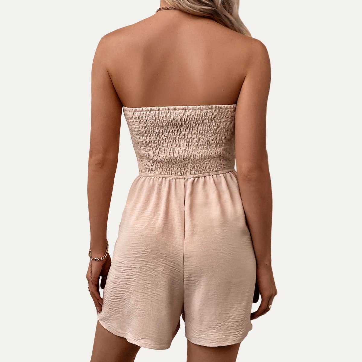 Strapless Romper