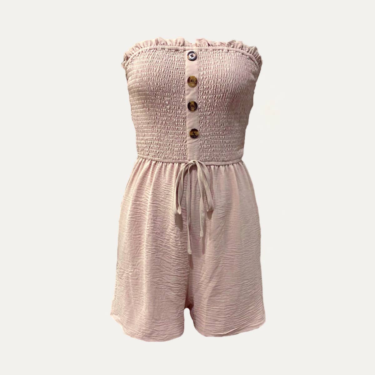 Strapless Romper