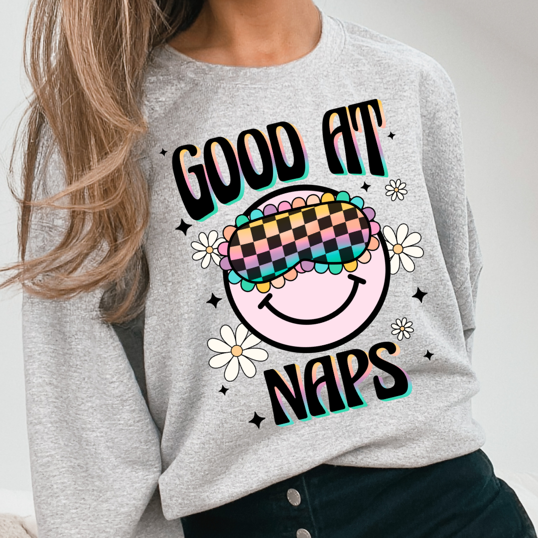 Good At Naps Crewneck