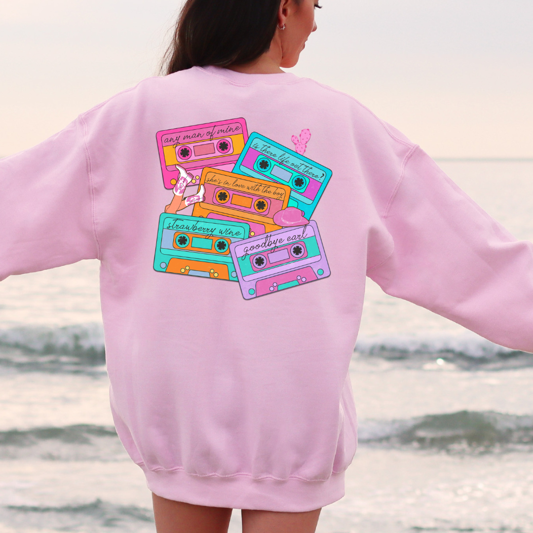 90's Female Hits Crewneck