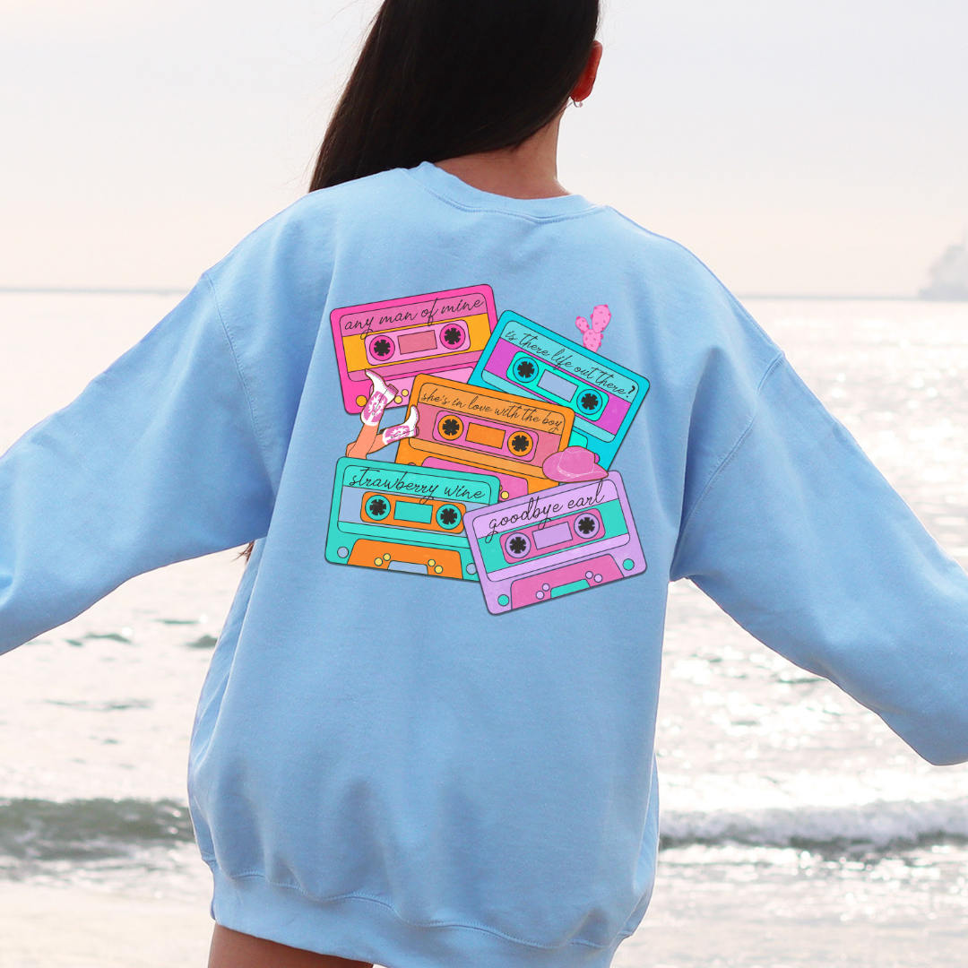 90's Female Hits Crewneck