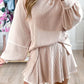 Corded Top and Skort Set