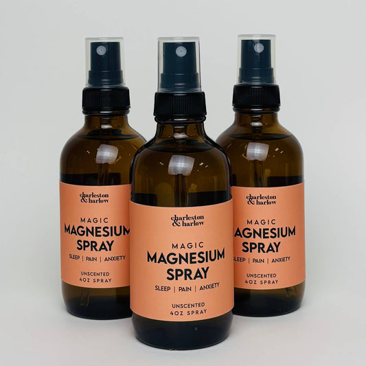 Unscented MAGIC Magnesium Spray -Sleep, Anxiety, Pain Relief