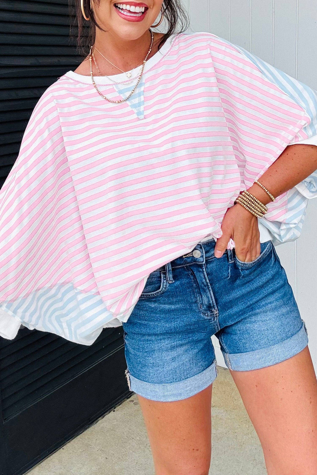 Oversize Dolman Sleeve T-Shirt