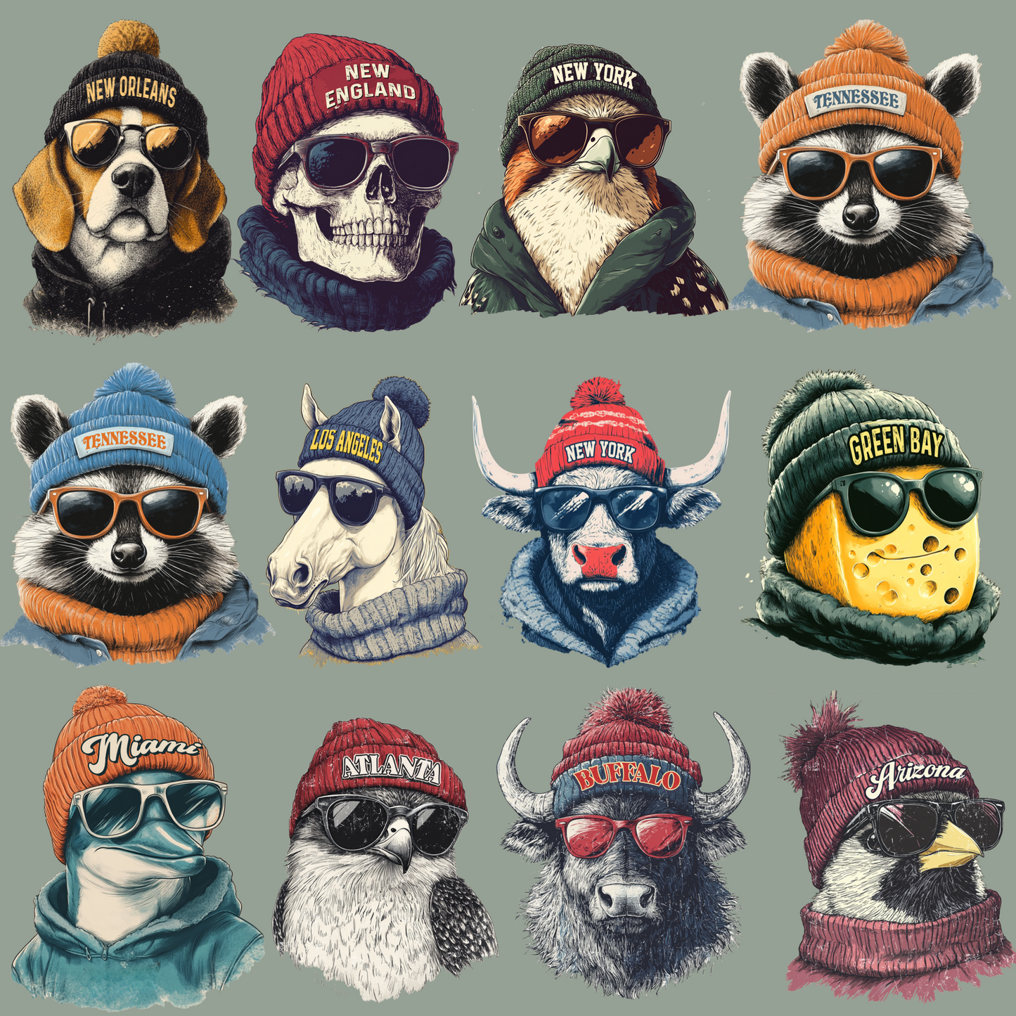 NFL Spirit Animal