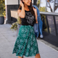 Floral A-Line Skirt