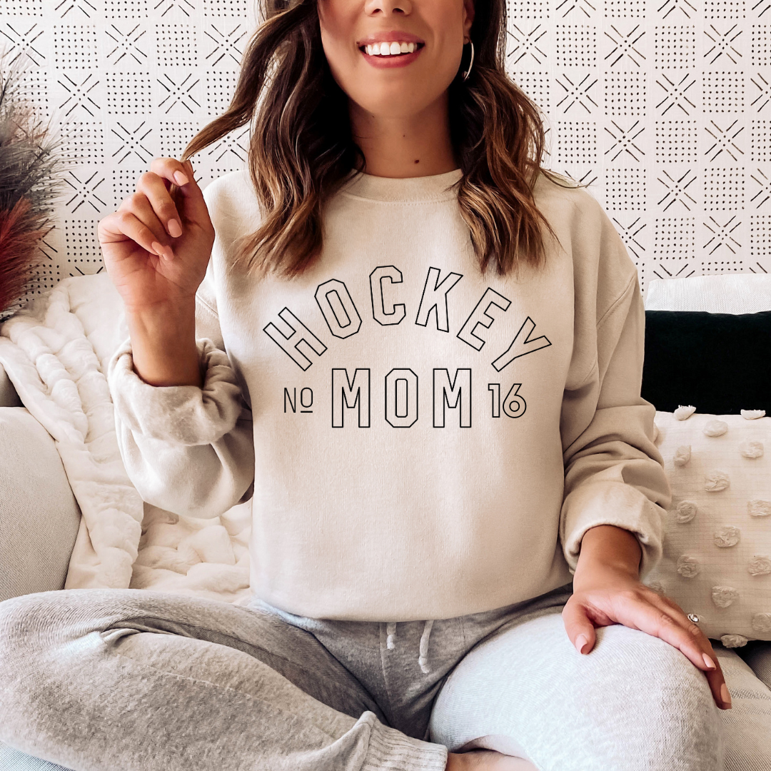 Hockey Mom~Custom Hockey Number