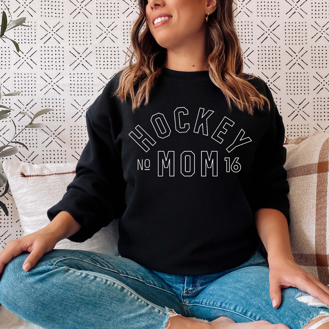 Hockey Mom~Custom Hockey Number