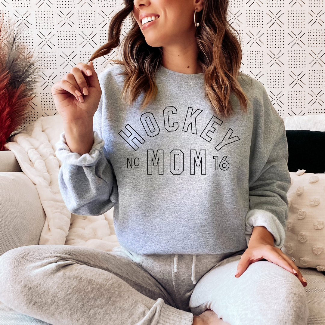 Hockey Mom~Custom Hockey Number