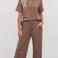 Wide Leg Pant Set
