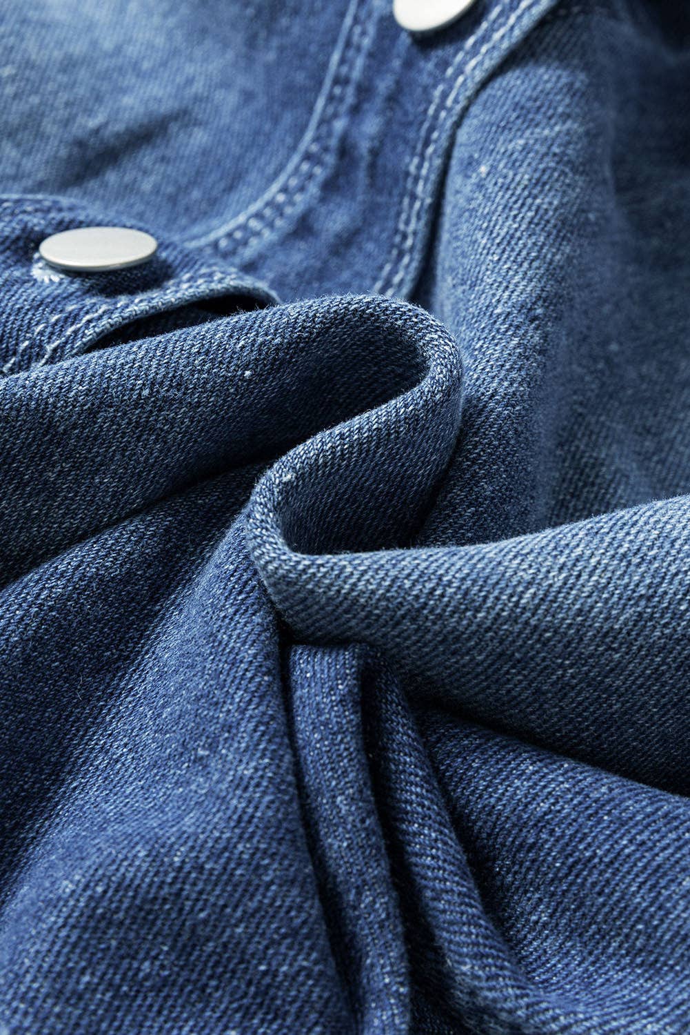 Mineral Wash Distressed Denim Jacket