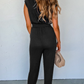 Smocked High Waist Jumpsuit~IN STOCK