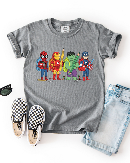 Back To School Superheros