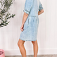 Denim Mineral Wash Dress