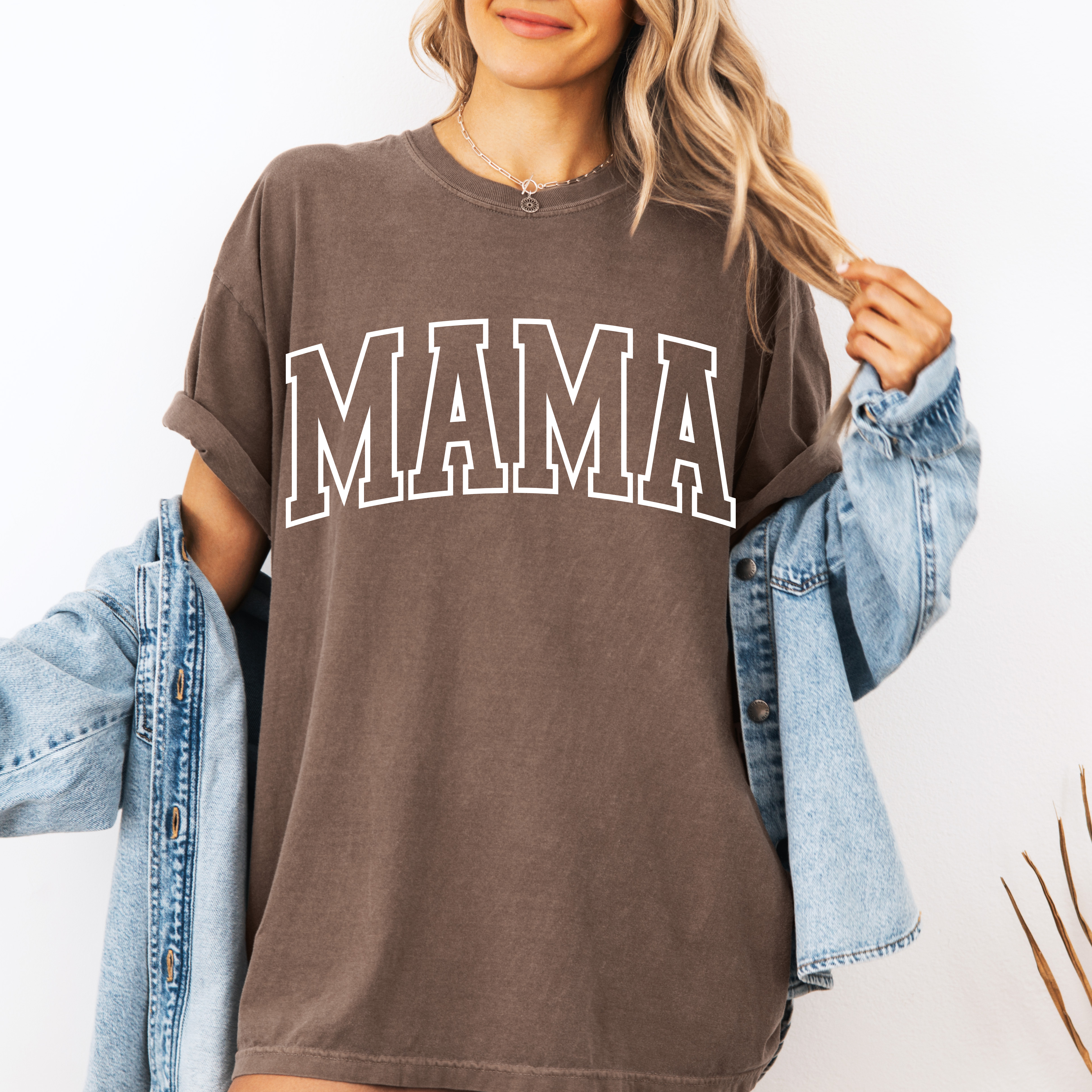 MAMA Embossed Tee
