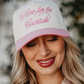 Here For The Cocktails Hat~Pink