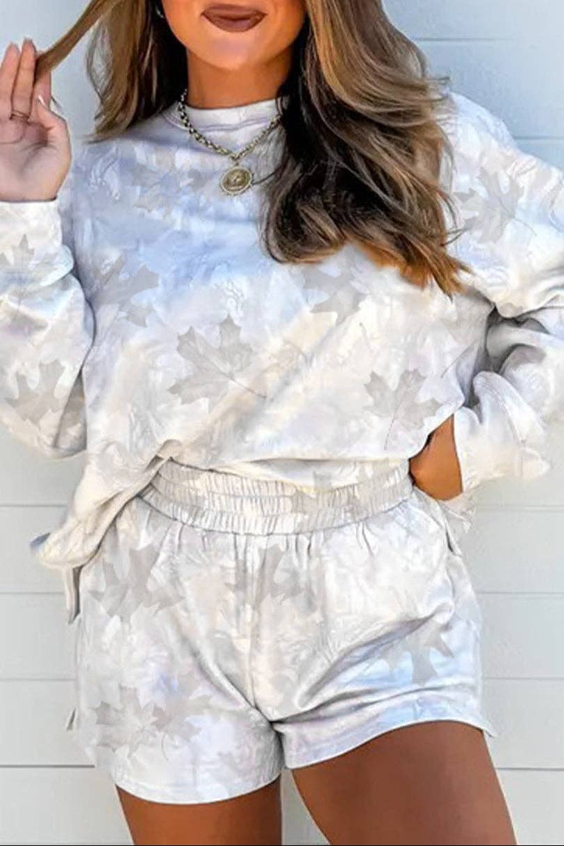 Camo Short Set