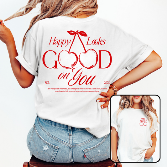 Happy Looks Good On You