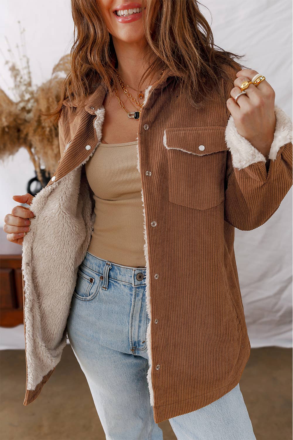 Corduroy & Fleece Jacket