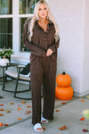 Ribbed Knit Lounge Outfit